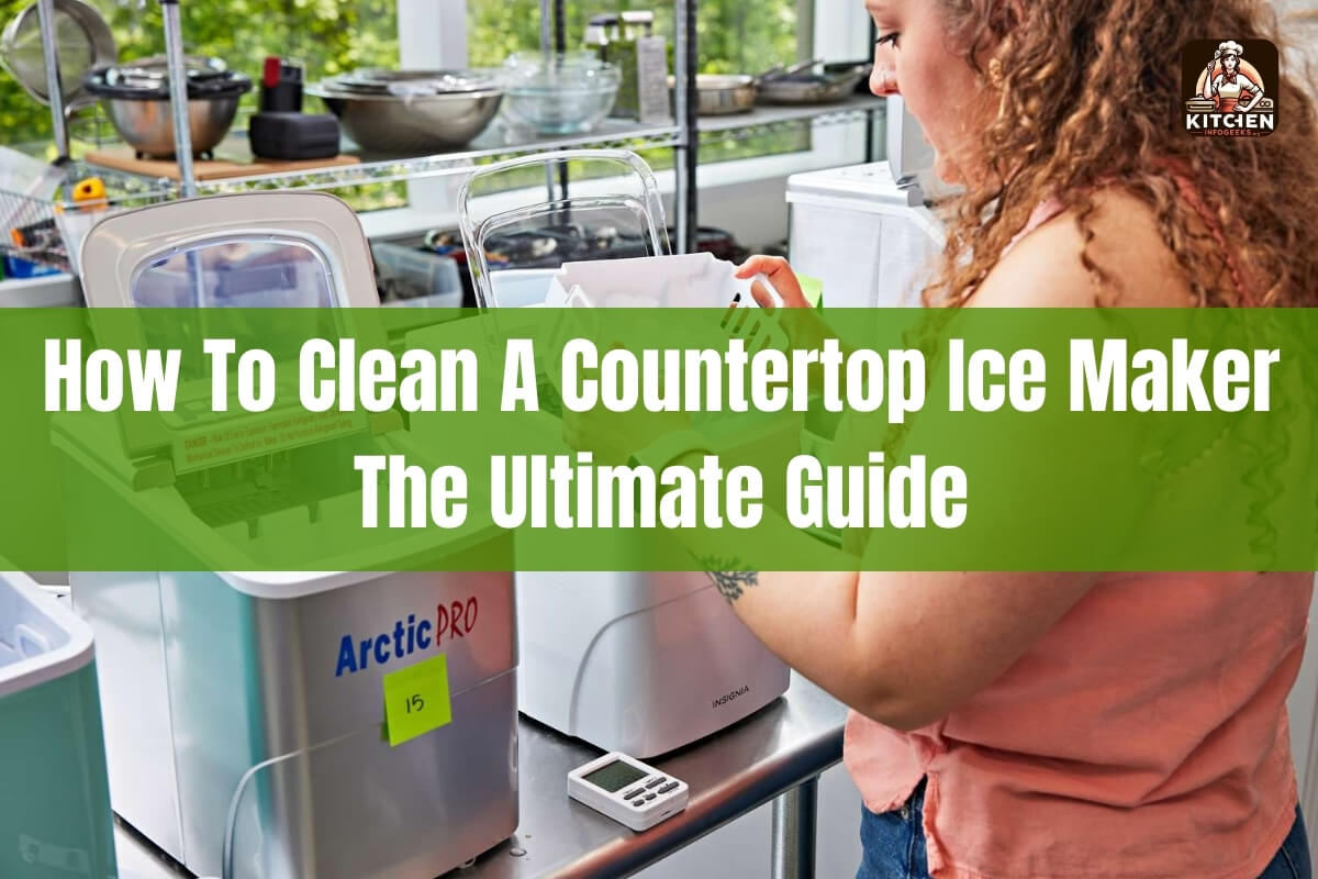 How to Clean a Countertop Ice Maker