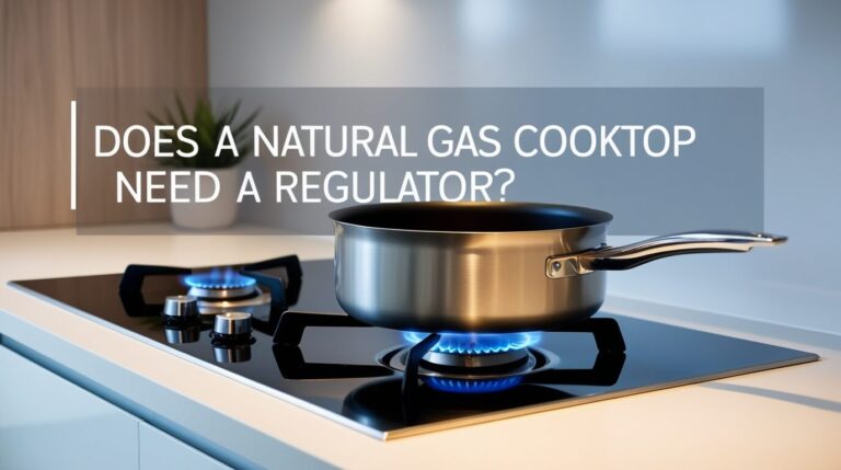 Does a Natural Gas Cooktop Need a Regulator