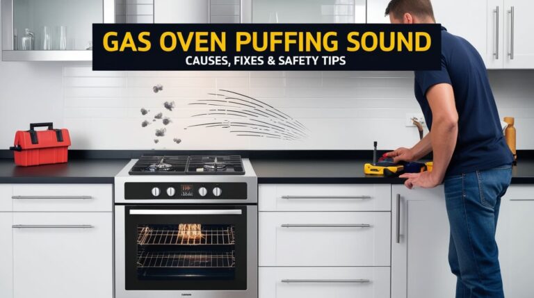 Gas Oven Puffing Sound