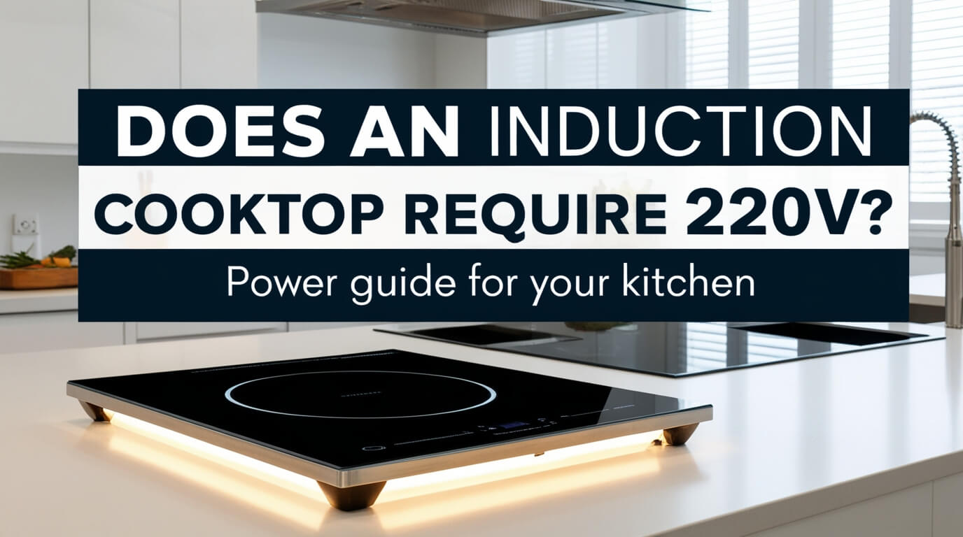 Does Induction Cooktop Require 220V