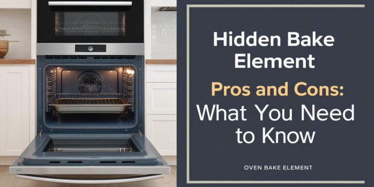 Hidden Bake Element Pros and Cons