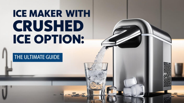 Ice Maker with Crushed Ice Option