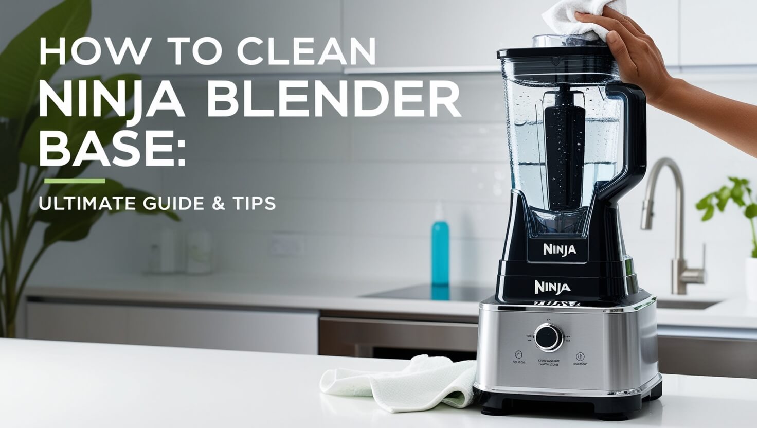 How to Clean Ninja Blender Base