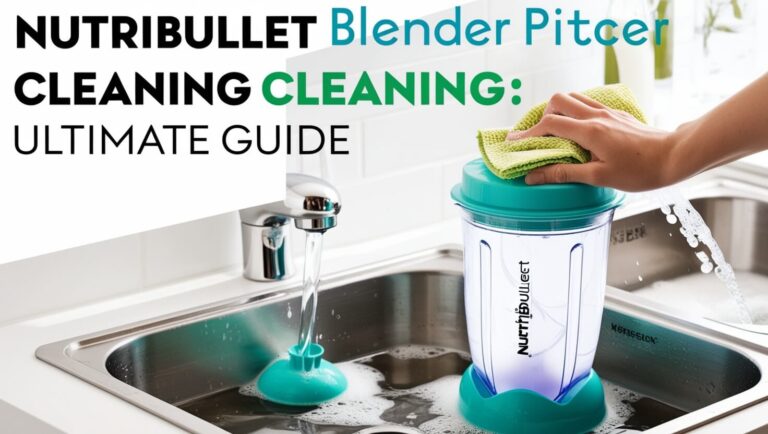 Nutribullet Blender Pitcher Cleaning